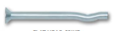 Spike Carbon Flat Head 1/4" x 3" (Box of 100)