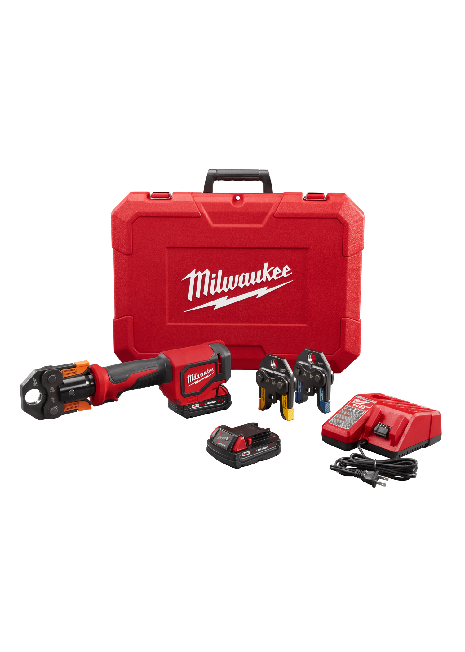 M18 Short Throw Press Tool Kit w/ Viega PureFlow Jaws