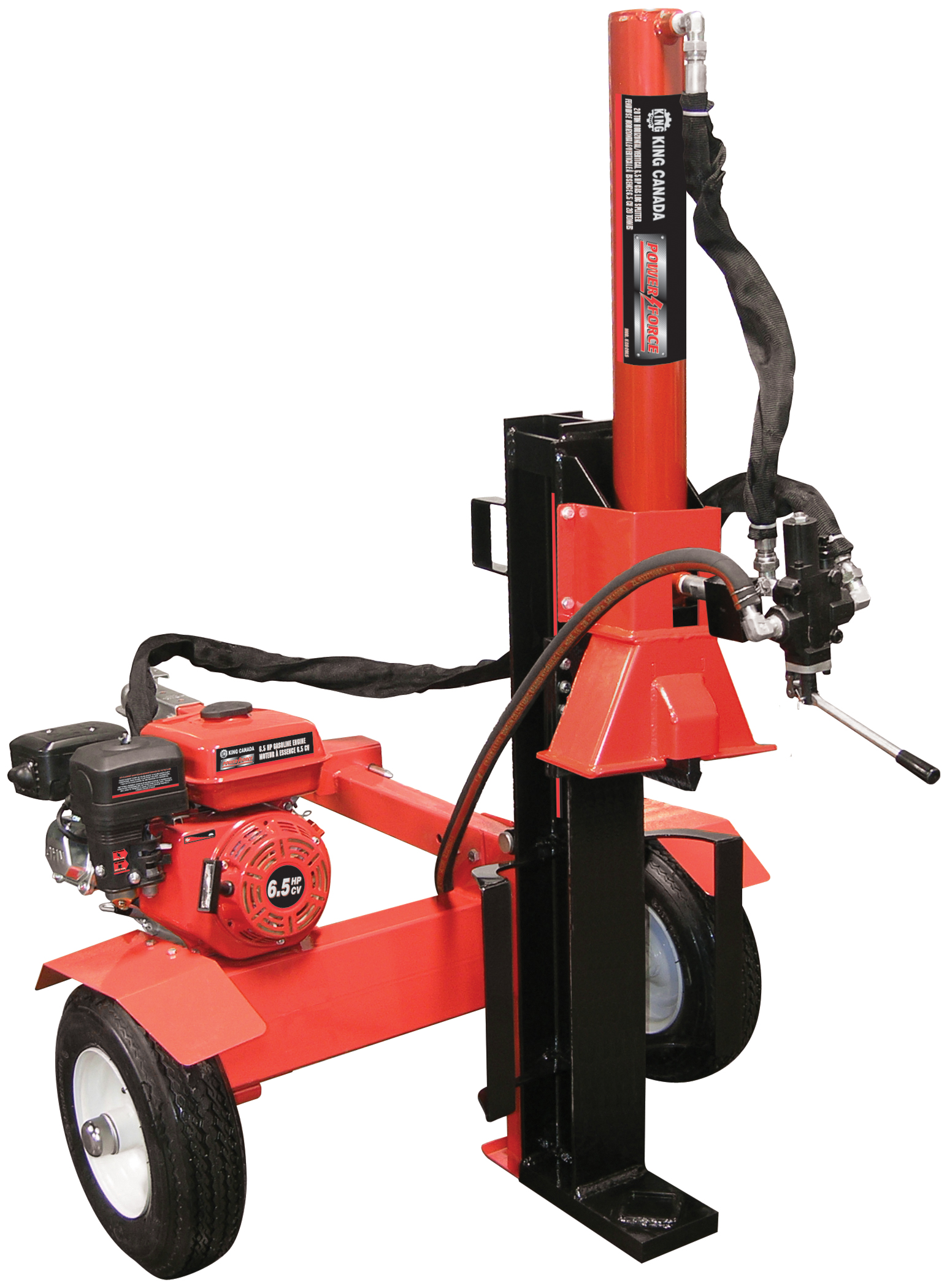 20 TON HORIZONTAL / VERTICAL GAS LOG SPLITTER