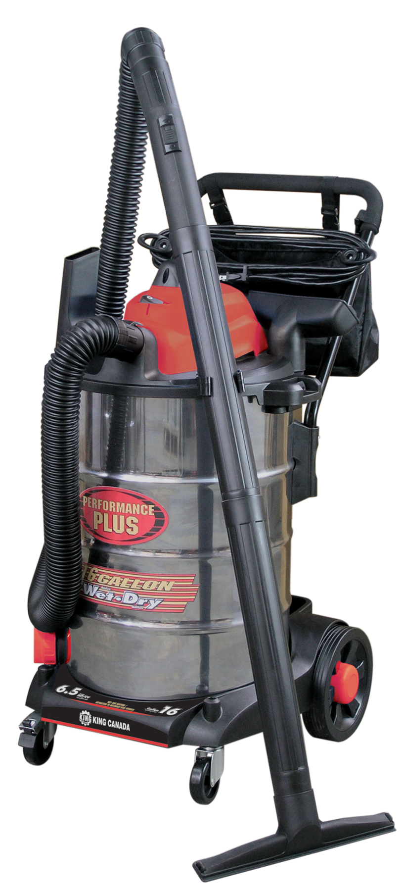 16 Gallon Wet•Dry Vacuum, 6.5 Peak HP