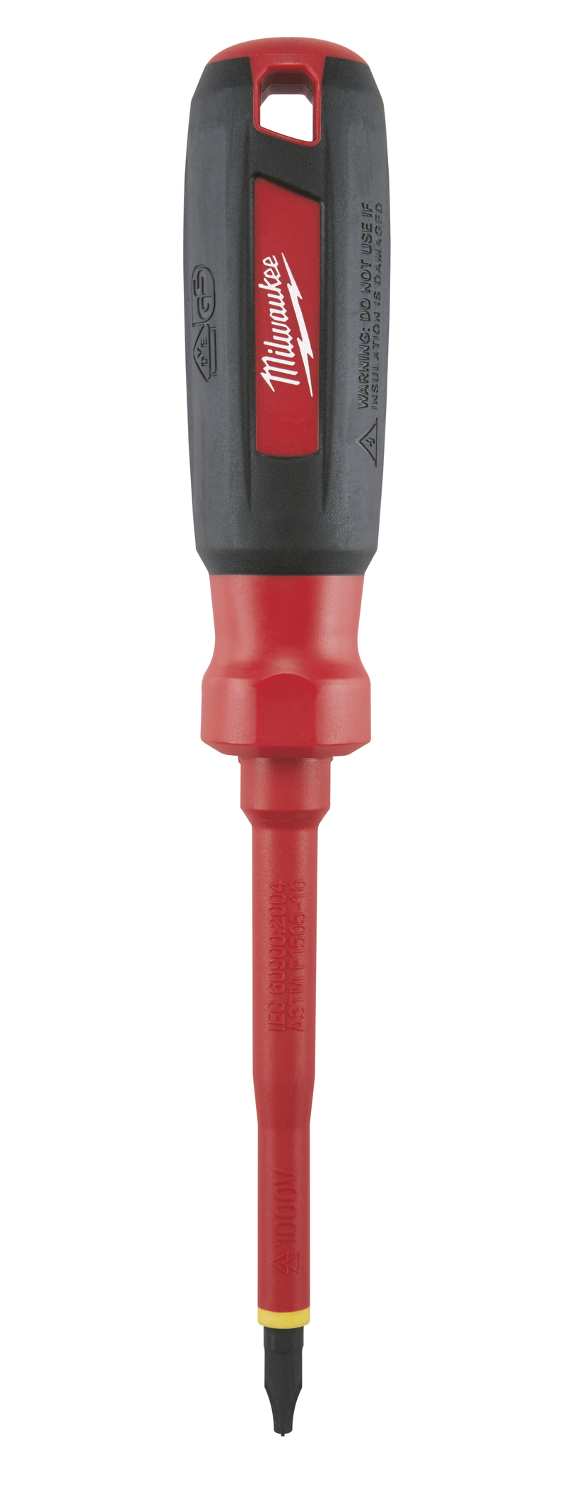#1 ECX 4 in. 1000V Insulated Screwdriver