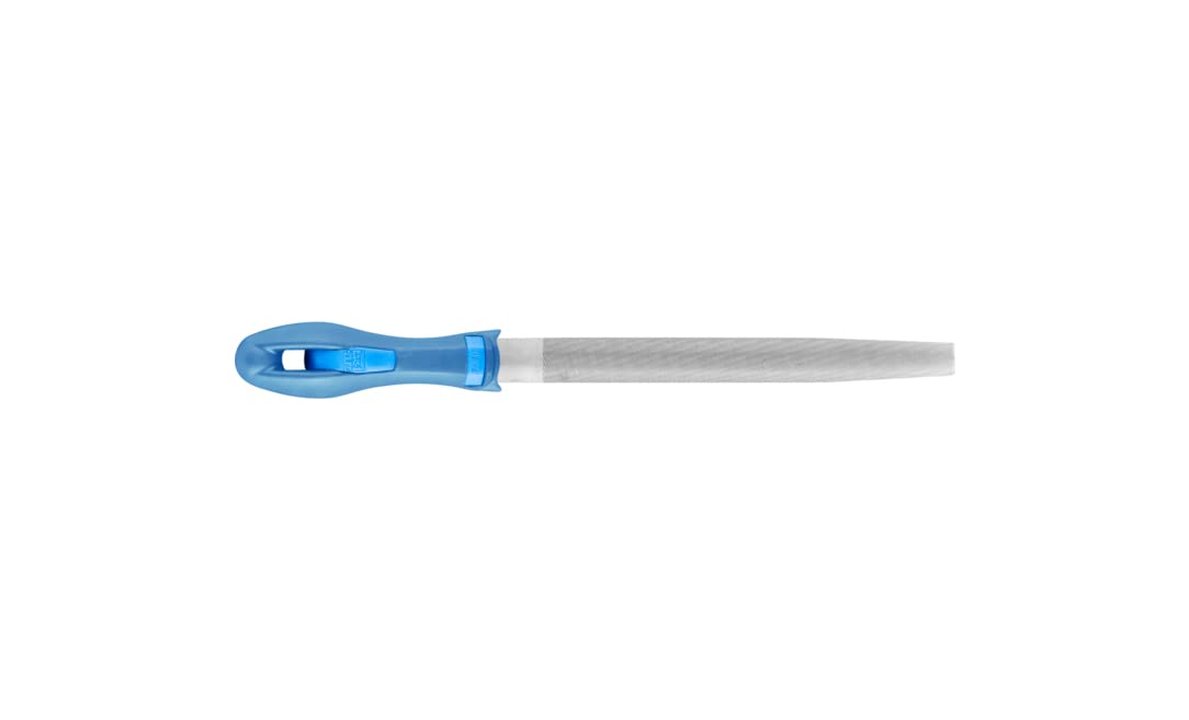 Half Round File 10" Second Cut with Handle Retail - BOX QTY 5