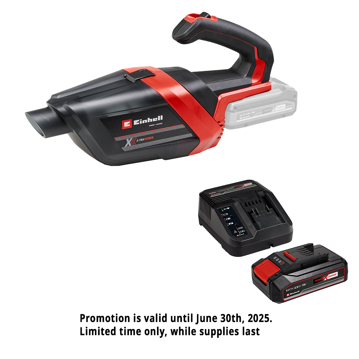 18V Cordless Deluxe Handheld/Stick Vacuum 