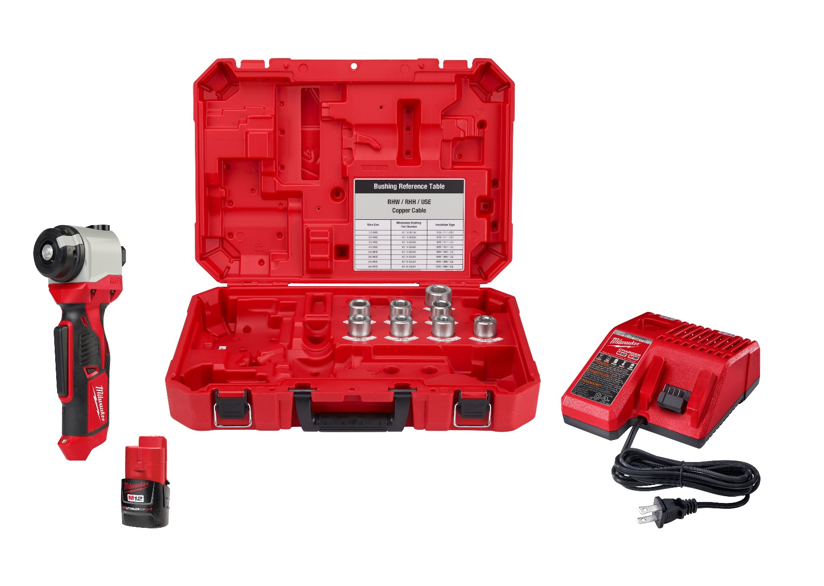 M12™ Cable Stripper Kit for Cu RHW / RHH / USE