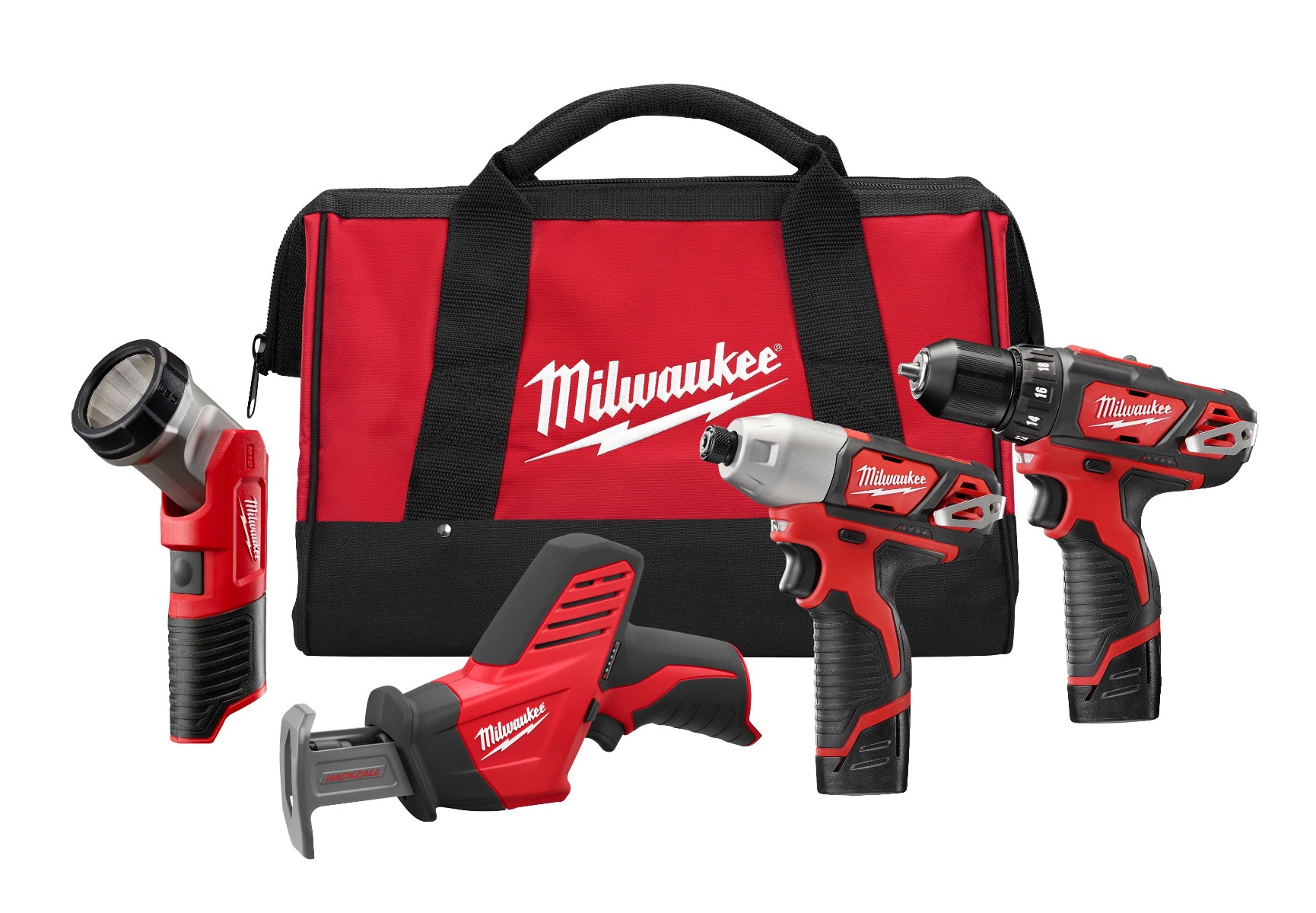 M12™ Cordless LITHIUM-ION 4-Tool Combo Kit
