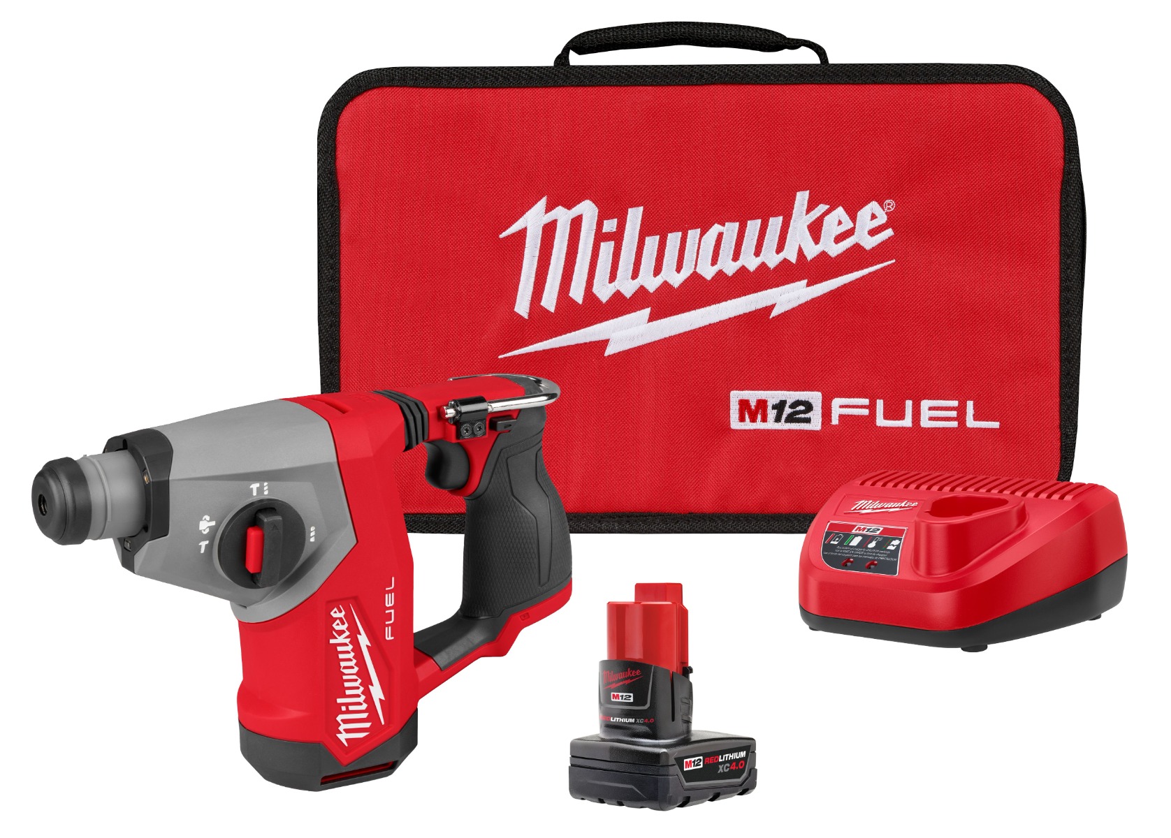 NEW M12 FUEL™ 5/8” SDS Plus Rotary Hammer Kit