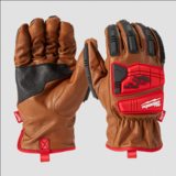 Impact Cut Level 3 Goatskin Leather Gloves - Small