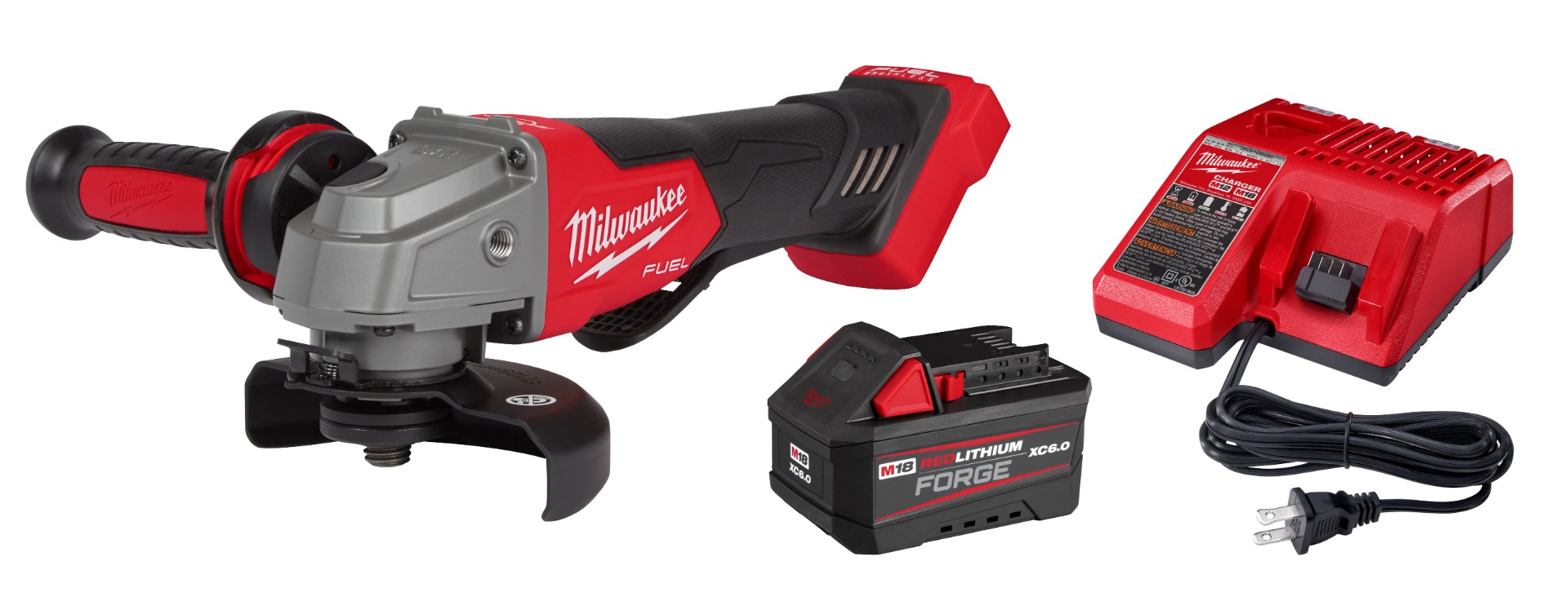 M18 FUEL™ 5" Grinder with REDLITHIUM™ Forge™ XC6.0 Kit