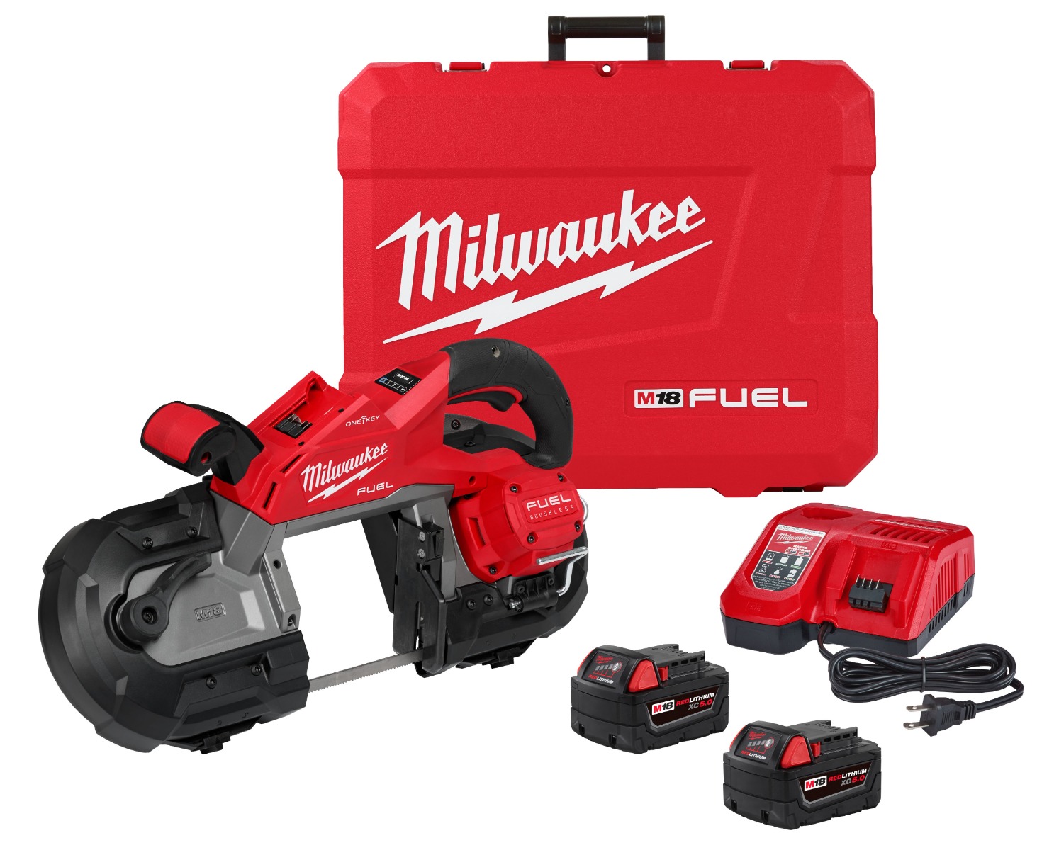 M18 FUEL™ Deep Cut Dual Trigger Band Saw w/ ONE-KEY™ Kit