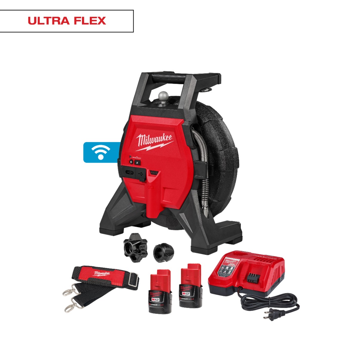 M12™ 65’ Ultra Flex Compact Inspection Camera Kit
