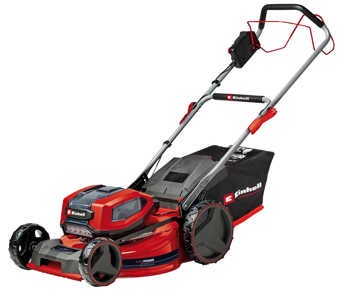 36V 21" Cordless Self Propelled Lawn Mower Kit - BRUSHLESS (4 x 5.2 Ah bat. & 2 x chargers)
