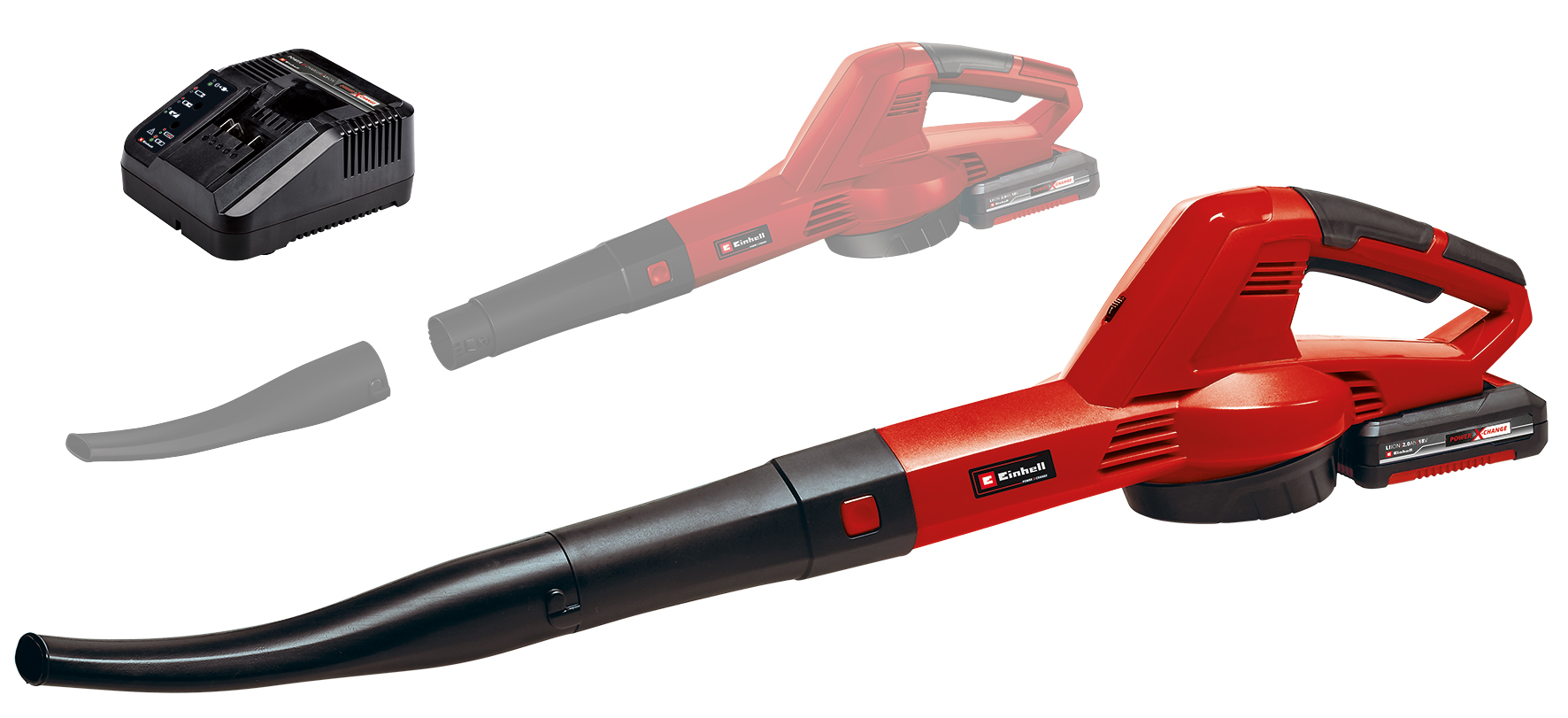 EINHELL 18V 100 CFM Cordless Leaf Blower Kit with 2.0 Ah battery & charger