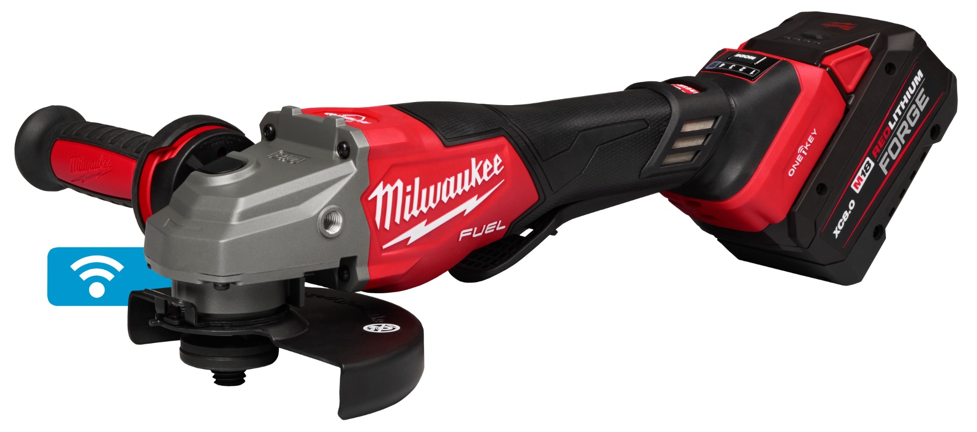 M18 FUEL™ 4-1/2"-6" Variable Speed Braking Grinder, Paddle Switch w/ ONE-KEY™ KIT