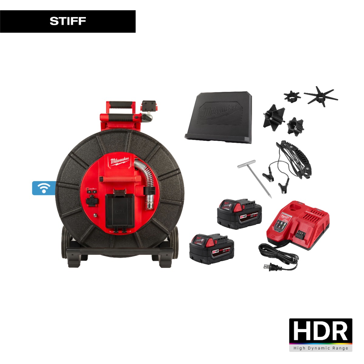 M18™ 200’ Stiff Modular Pipeline Inspection System