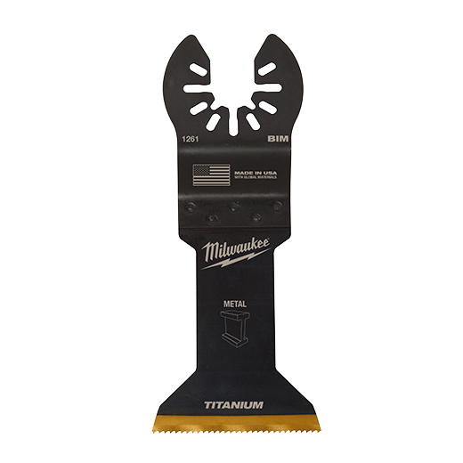 Universal Fit Open-Lok™ Titanium Enhanced Bi-Metal Metal Blades - 1 3/4" Cutting Width - 1 Pack