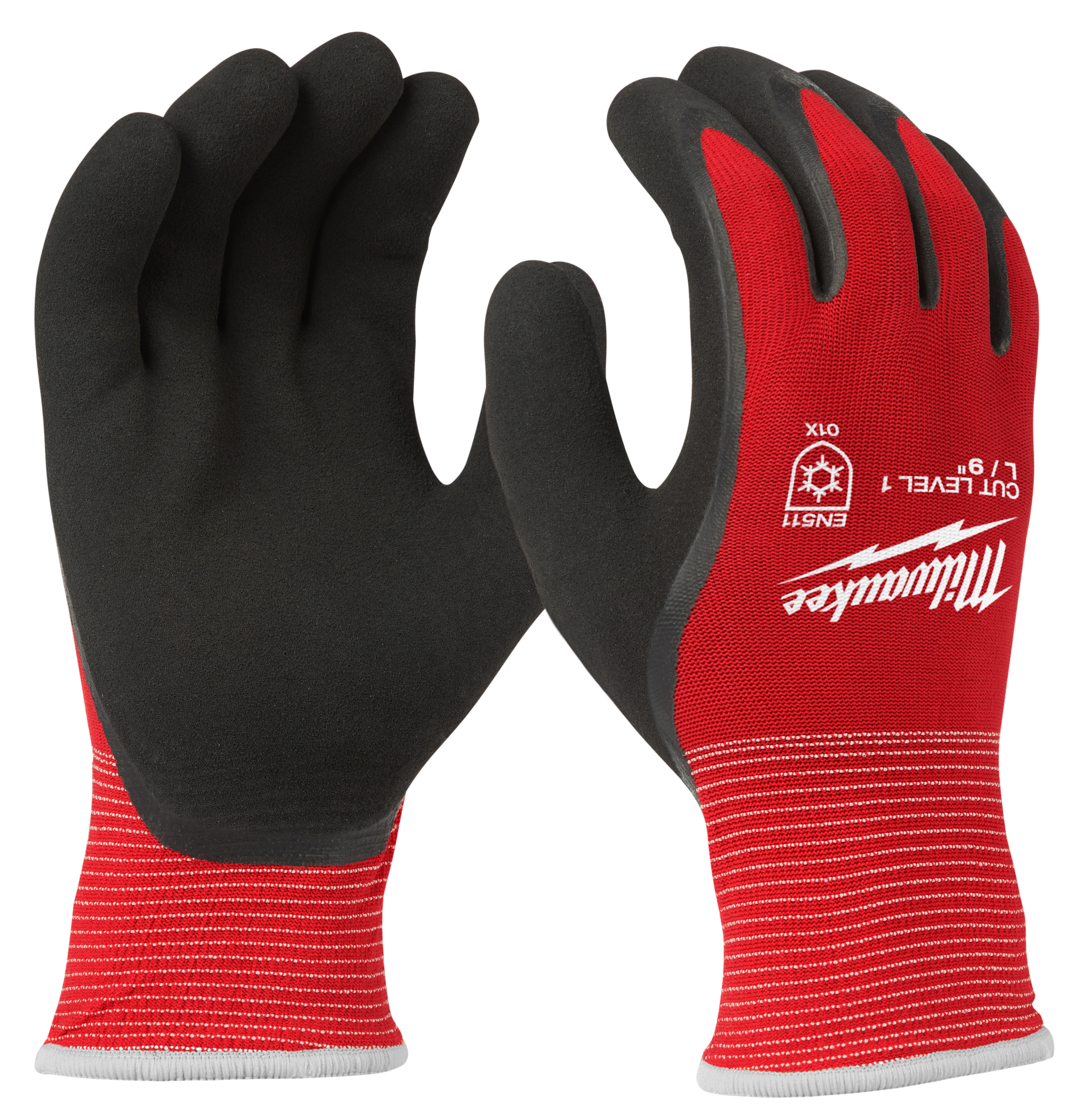 Cut Level 1 Insulated Gloves - L - 12 Pack