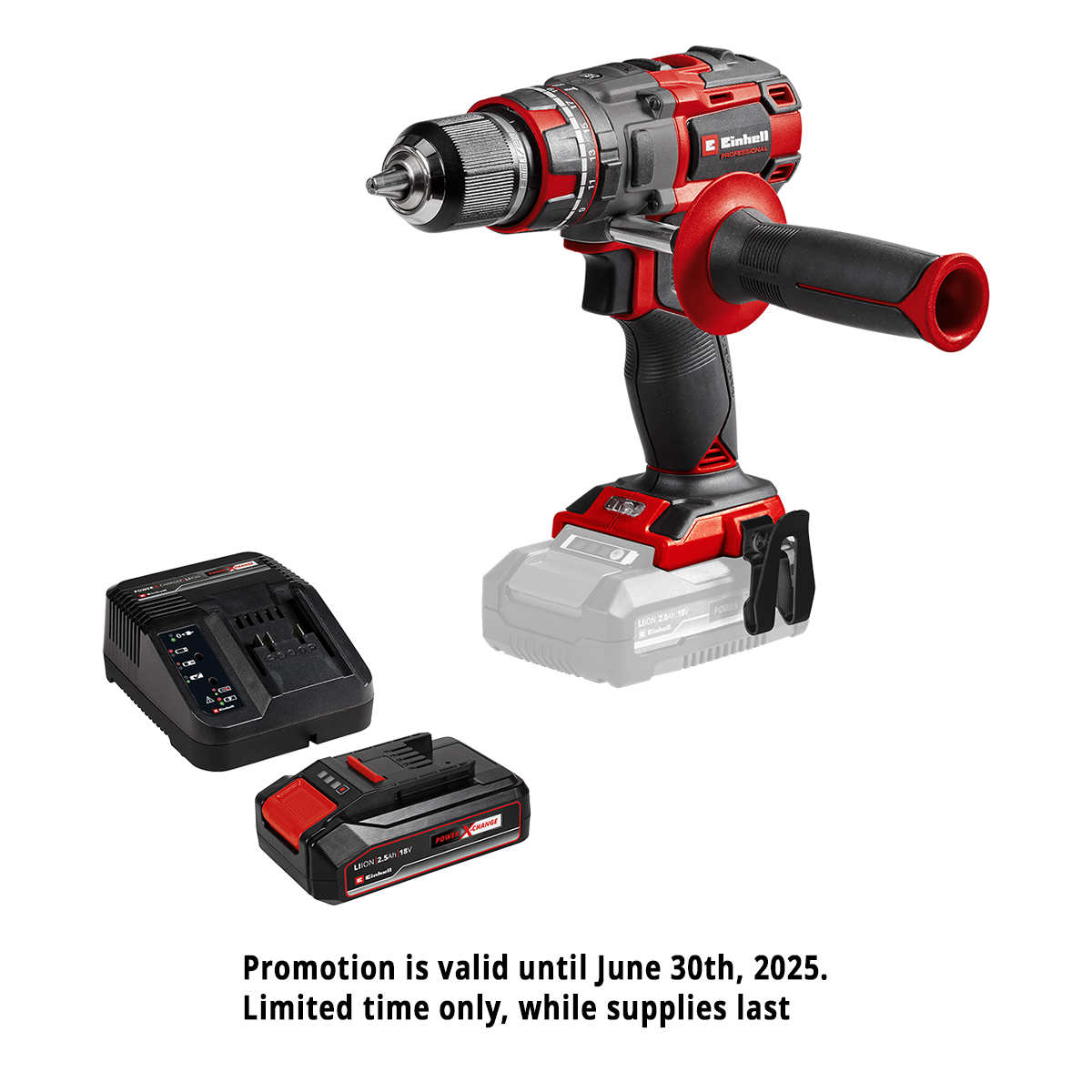 18V 1/2” Cordless Drill Driver- Brushless - TP-CD 18 Li BL 