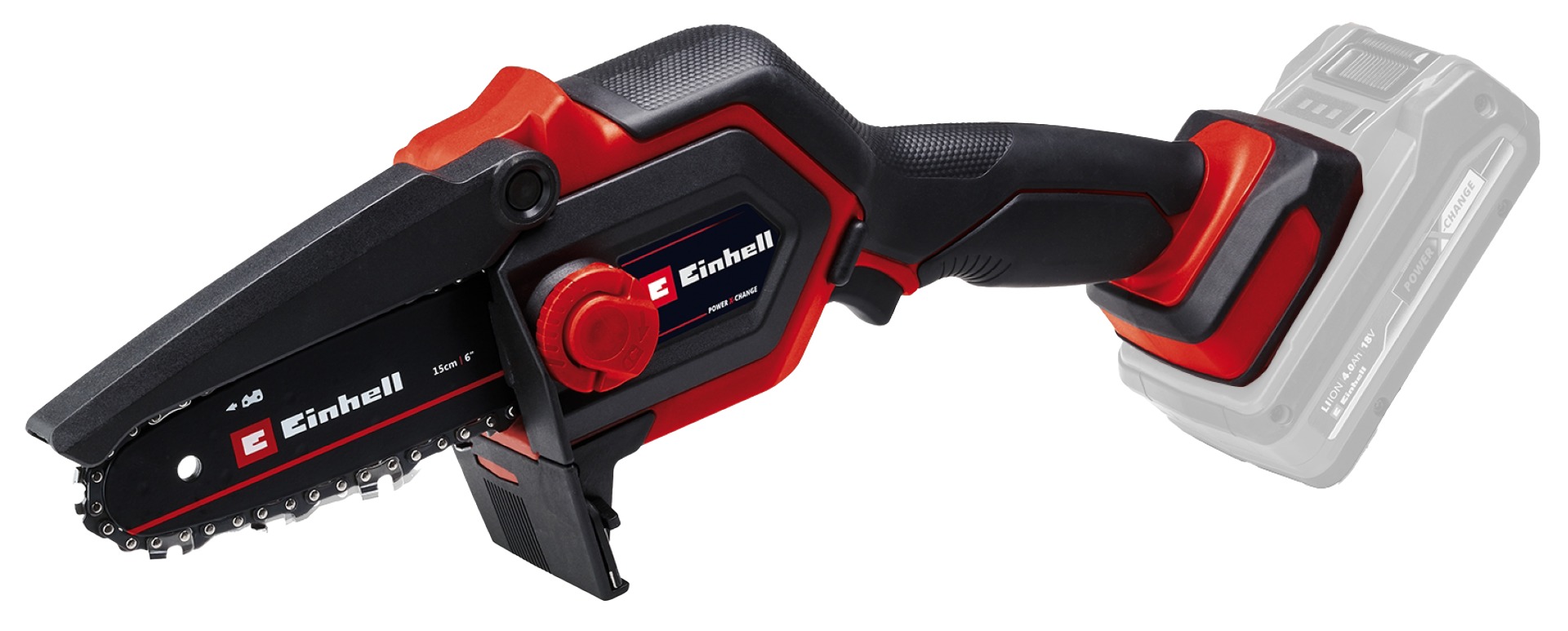 18V 6" Cordless Compact Pruning Chain Saw - BRUSHLESS