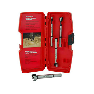 4 Piece Forstner Bit Set
