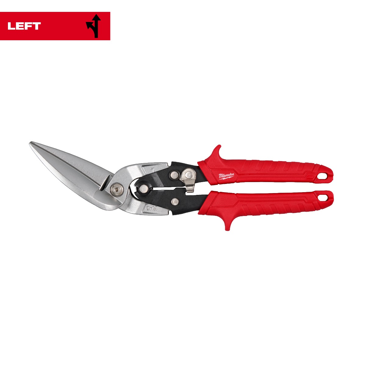 Left Offset Long Cut Aviation Snips 48-22-4568