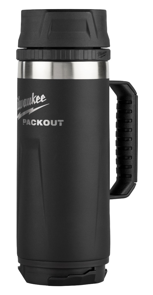 PACKOUT™ 18oz Insulated Mug with Sip Lid - Black