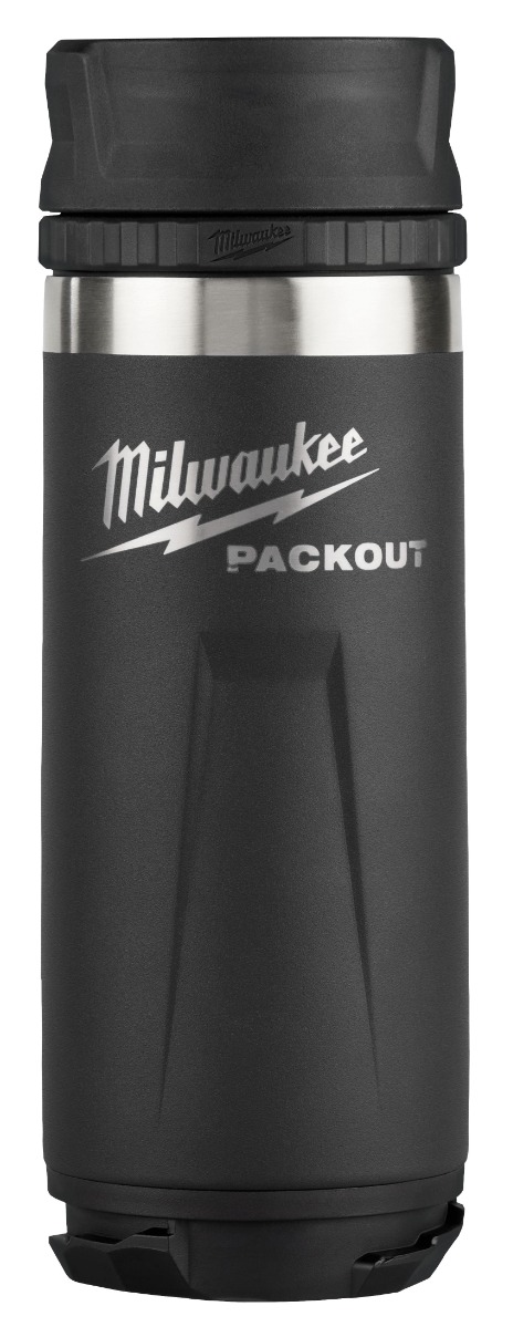 PACKOUT™ 18oz Insulated Bottle with Sip Lid - Black 