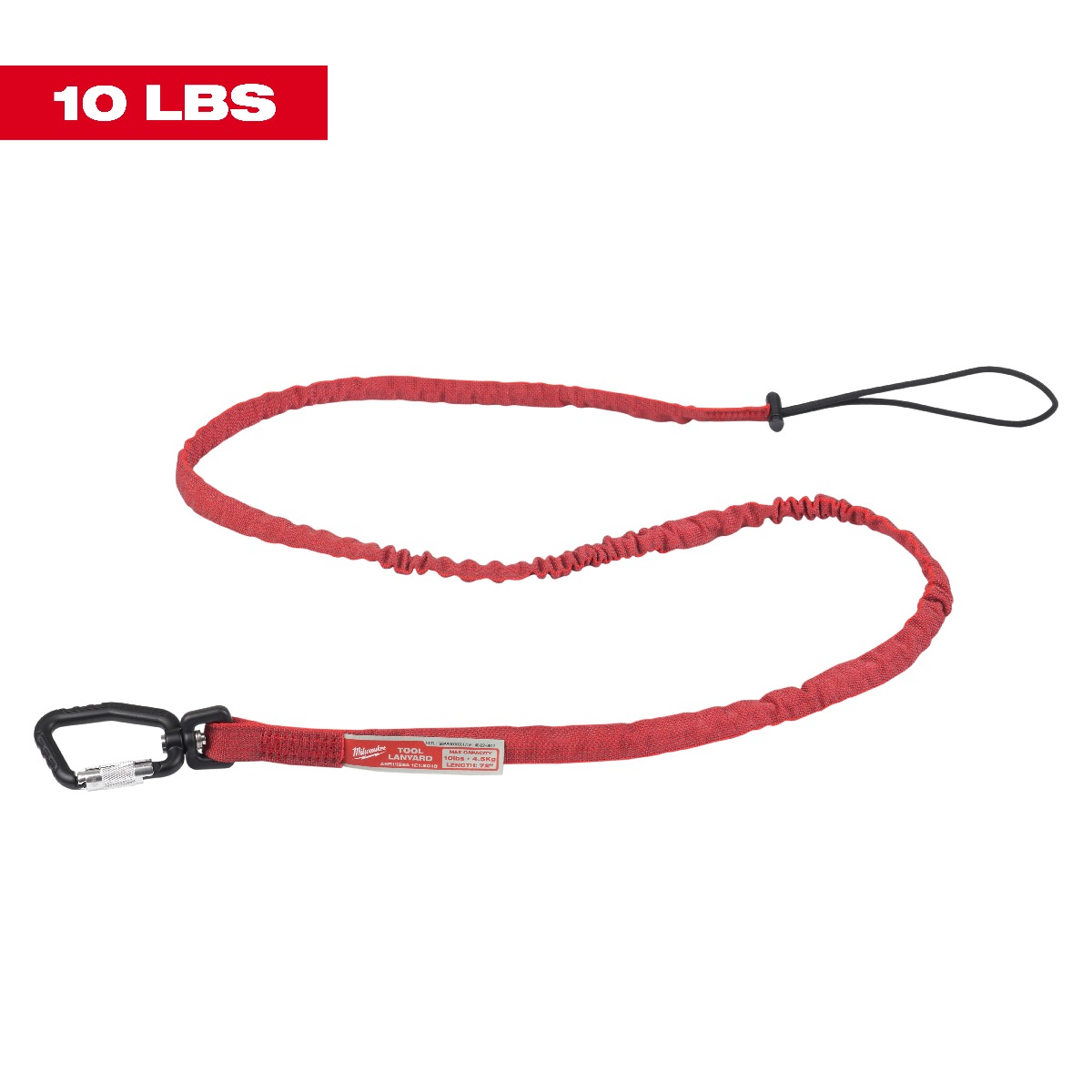 Locking Tool Lanyards - 72", 10LBS - 6 Pack