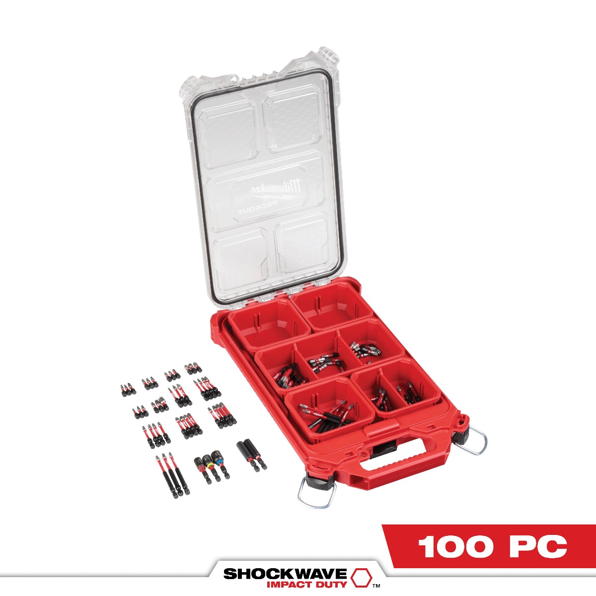 SHOCKWAVE Impact Duty Driver Bit PACKOUT Set (100-Piece)