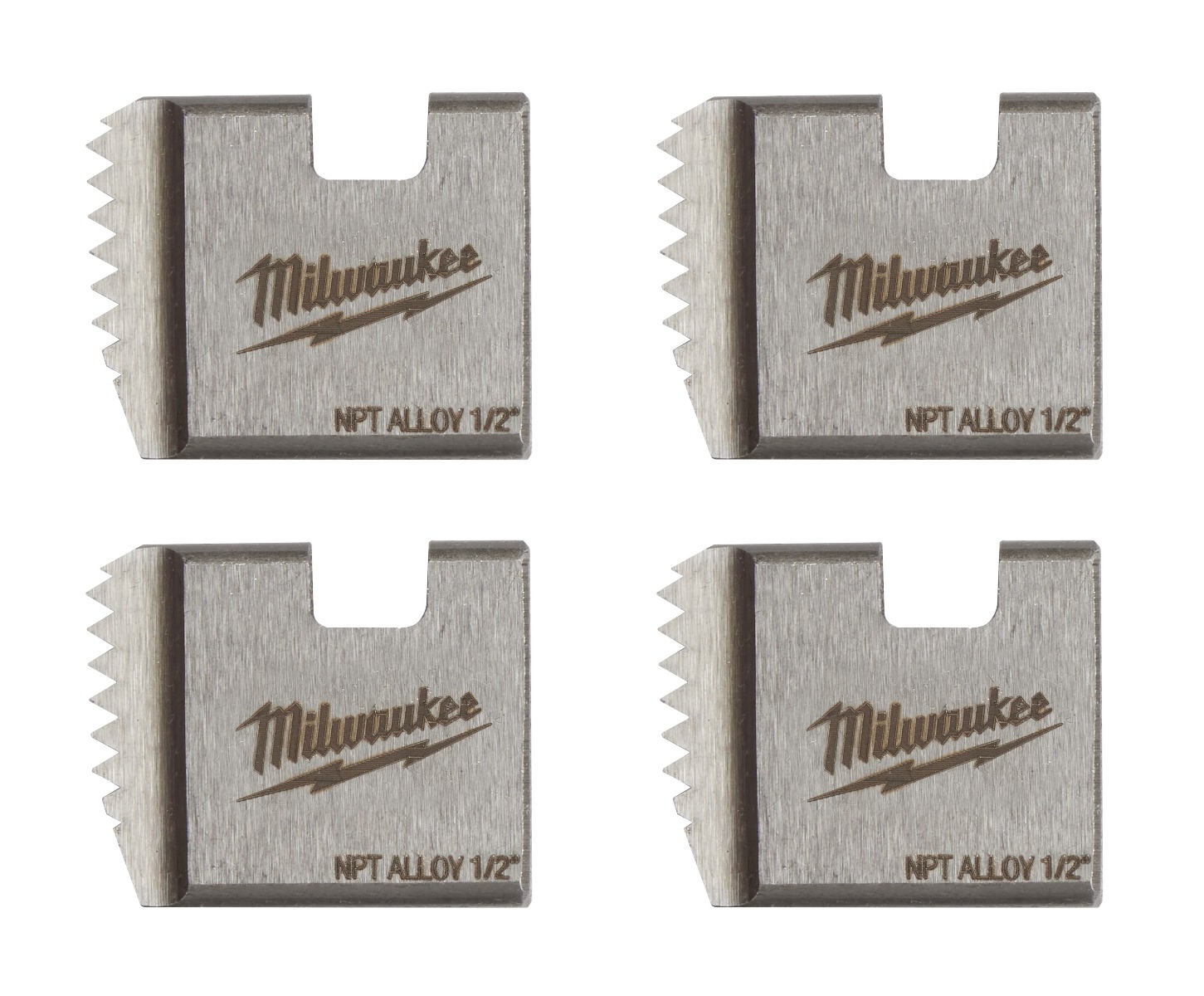 Milwaukee 1/2" ALLOY NPT Portable Pipe Dies