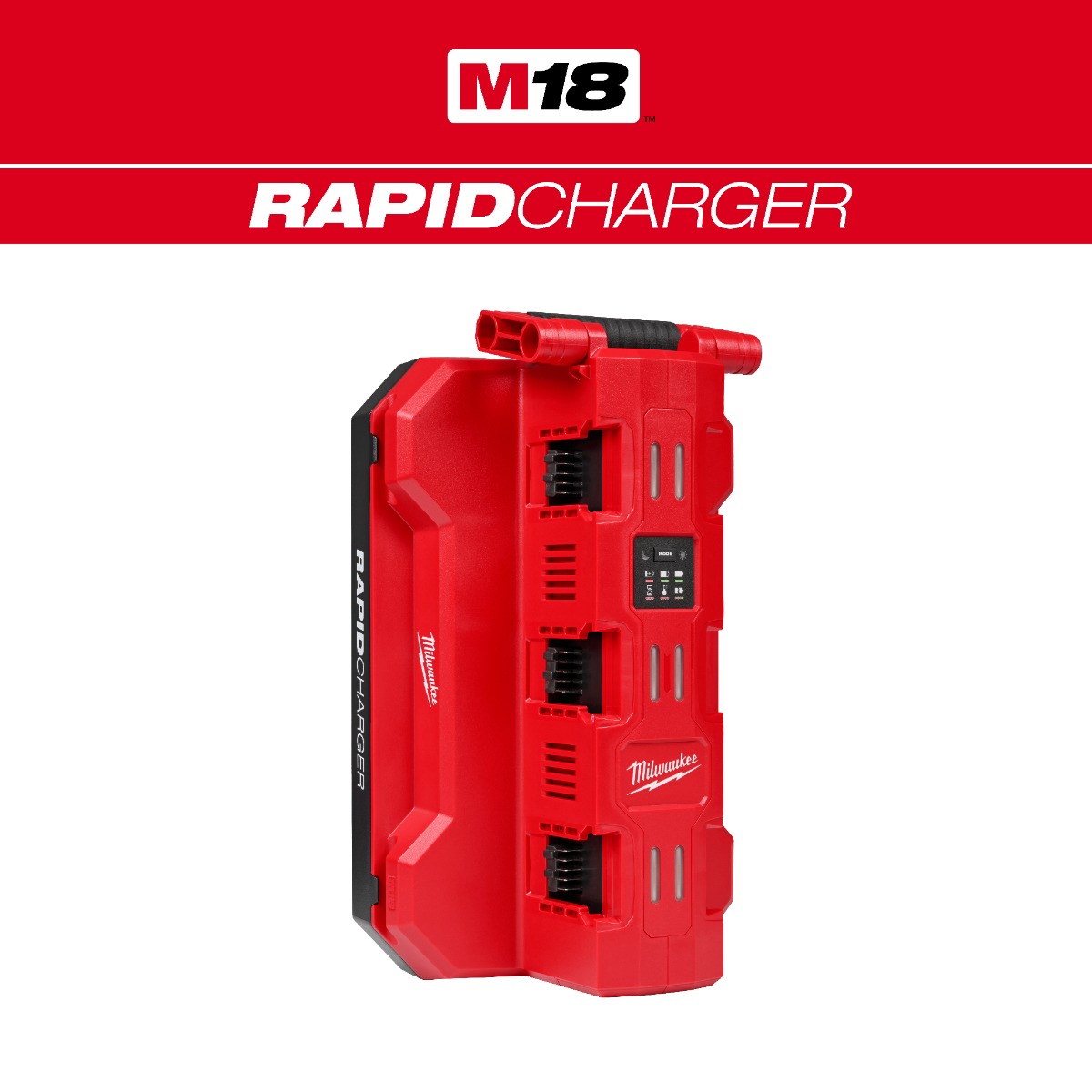 M18™  Six Bay Daisy Chain Rapid Charger
