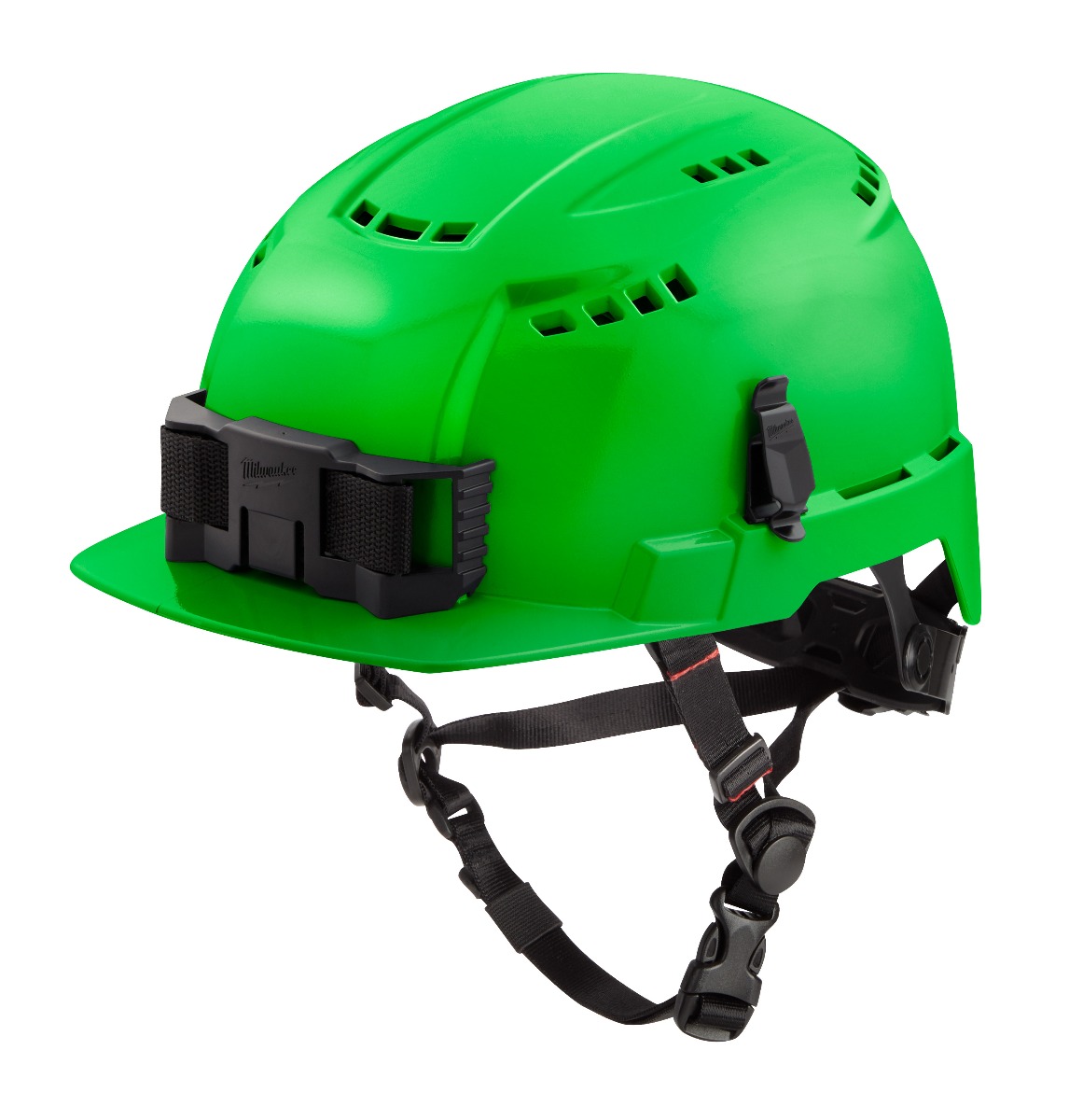 Front Brim Safety Helmet (USA) - Type 2 Green - 8 PACK