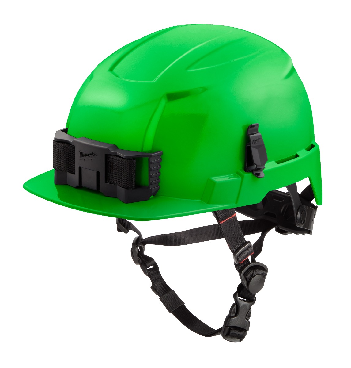 Front Brim Safety Helmet (USA) - Type 2 Green - Class E - 8 PACK