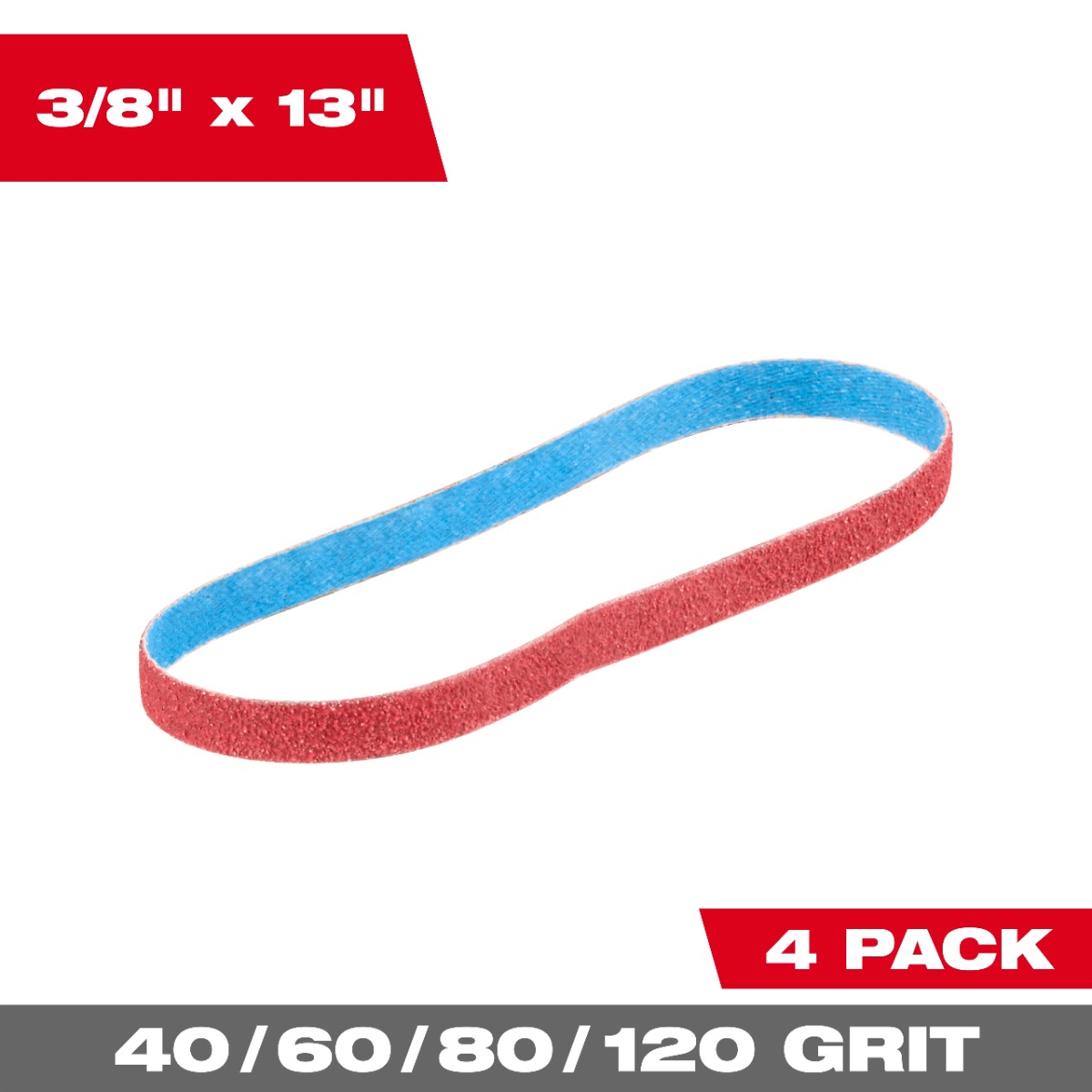 3/8" x 13" Bandfile Belts - Variety Pack