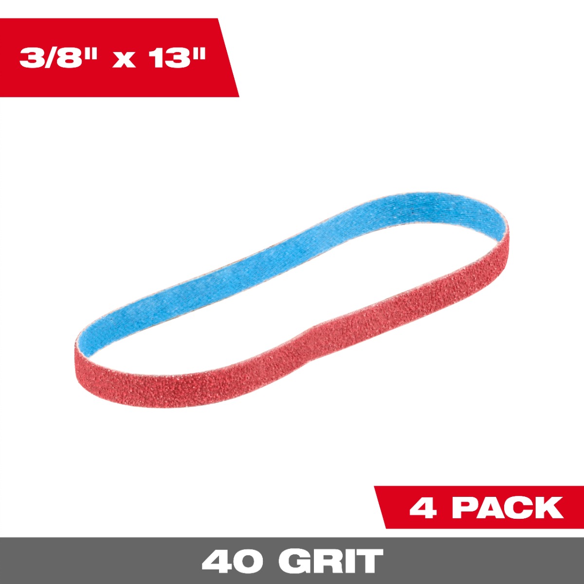 3/8" x 13" Bandfile Belts - 40 Grit