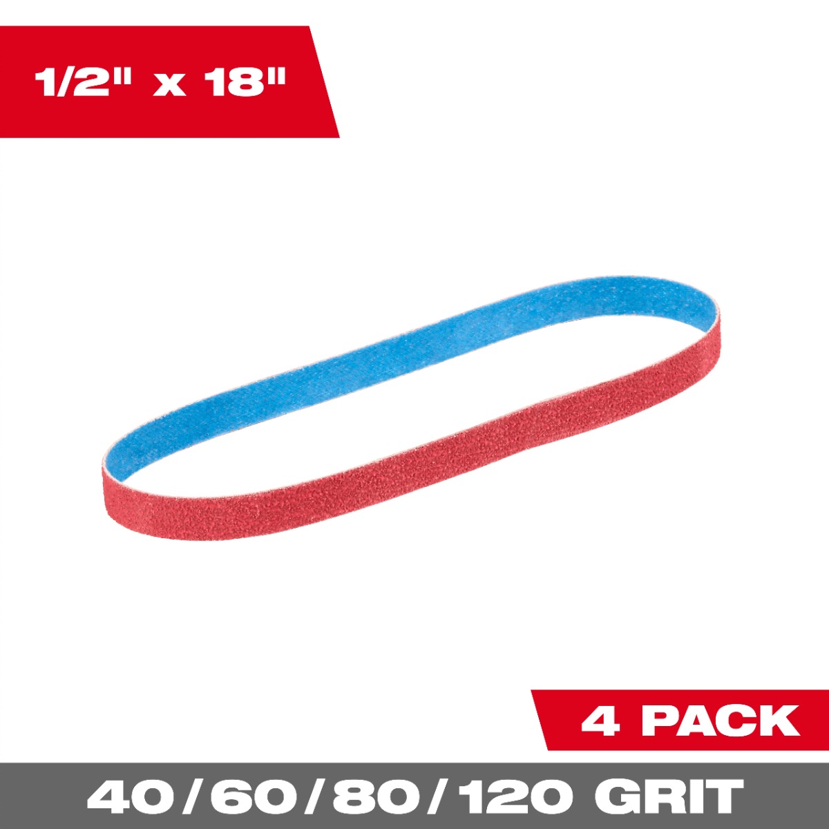 1/2" x 18" Bandfile Belts - Variety Pack