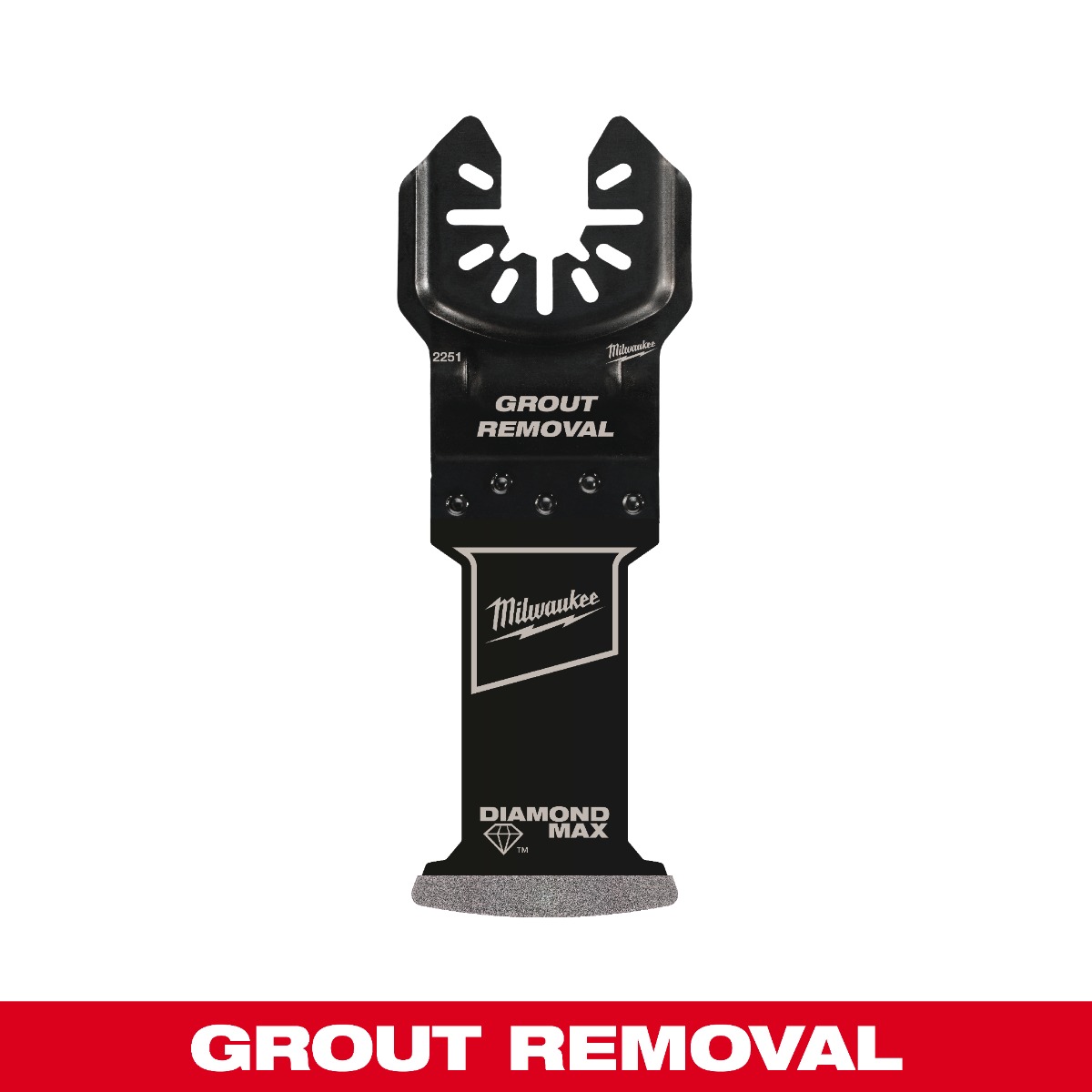 OPEN-LOK™ DIAMOND MAX™ Diamond Grit Grout Removal Multi-Tool Plunge Blade