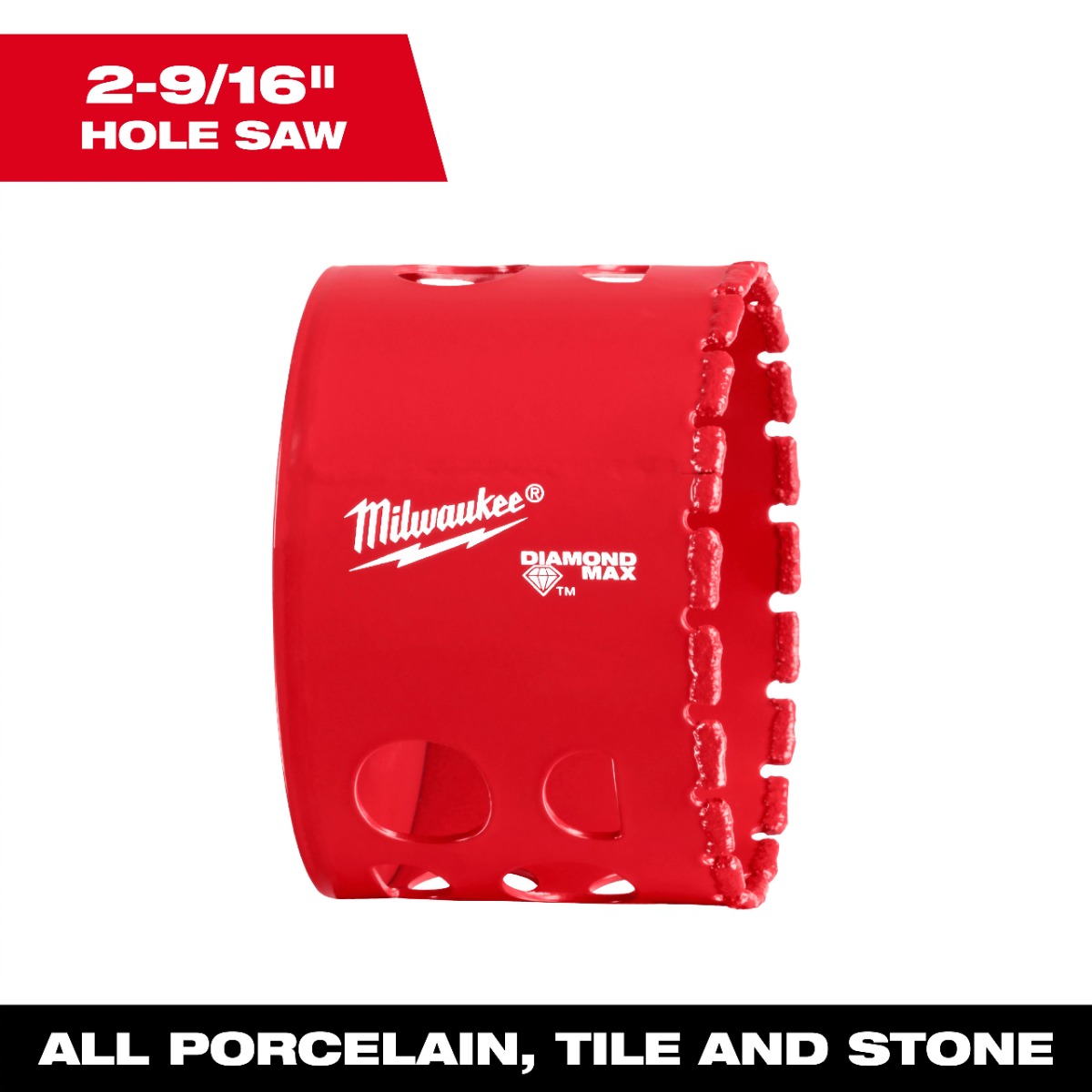 Milwaukee® 2-9/16" Diamond Max™ Hole Saw