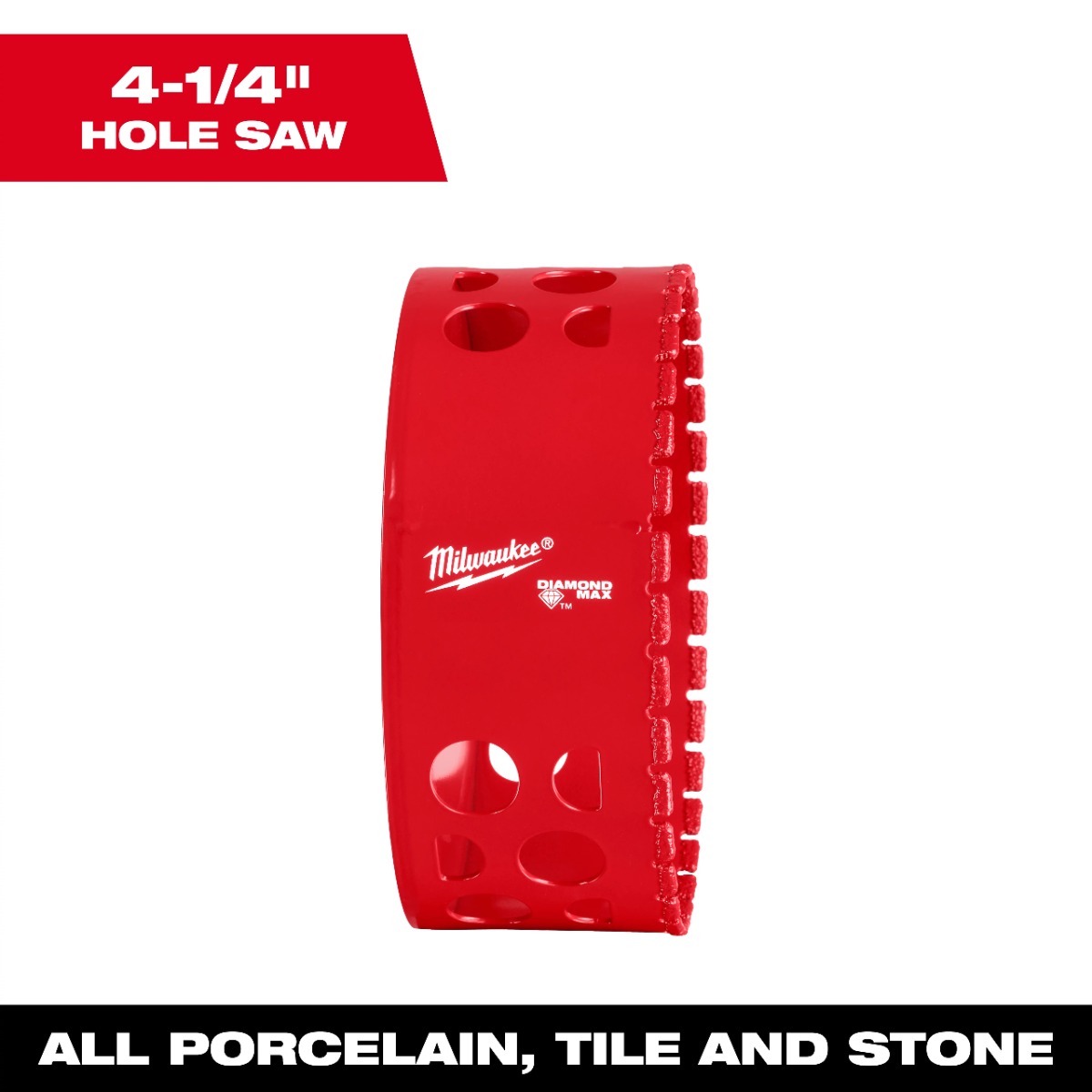 Milwaukee® 4-1/4" Diamond Max™ Hole Saw