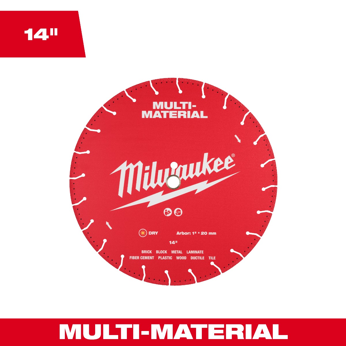 14" Multi-Material Diamond Blade