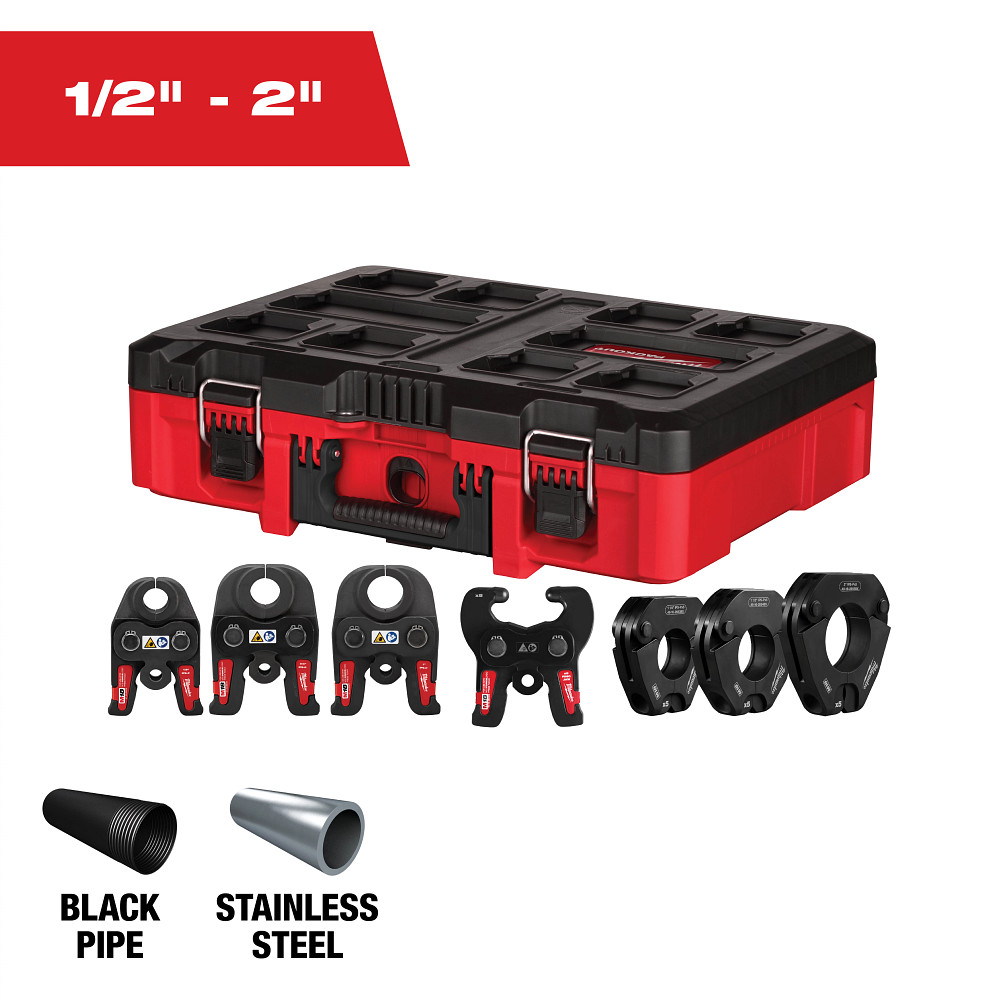 1/2"- 2" IPS-P Jaw and Pivoting Ring Kit for M18™ FORCE LOGIC™ Press Tools