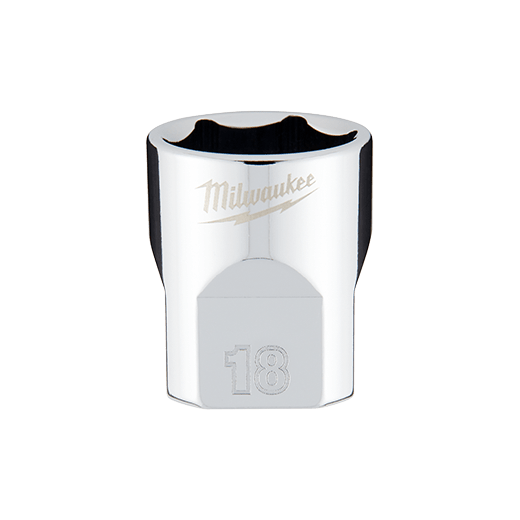3/8" Drive Metric 6-Point Sockets with FOUR FLAT™ Sides 10mm - Deep