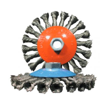 T28 Brush SST 4 1/2" (Knotted M14 x 2.0)
