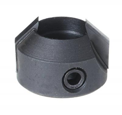 20 mm OD x 12 mm ID Carbide Tipped Counter Sink for Spindle Boring Machine Bit, Left Rotation 