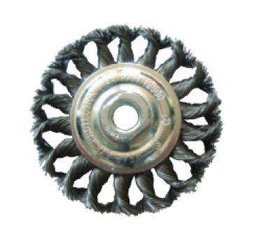 Wire Brush 4"  (5/8 - 11NC) 