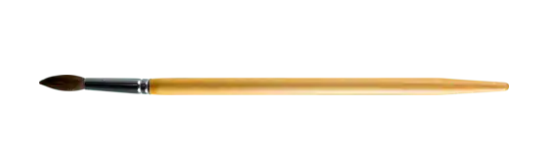 Fitch Marking Brushes - Round - Camel Hair Size 6: 9/32" Dia. 1-1/8" Trim - Box Qty 12