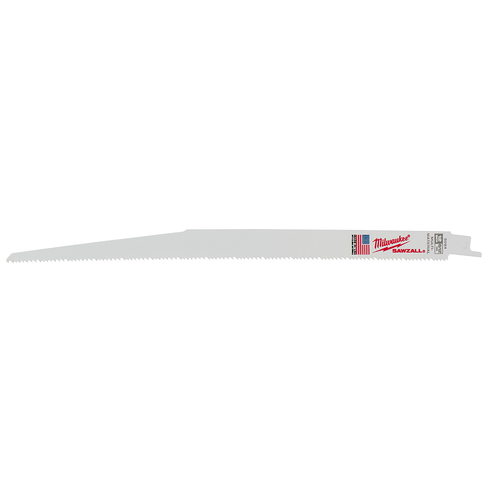 12 in. 8/12 TPI SAWZALL Blades - 5 Pack