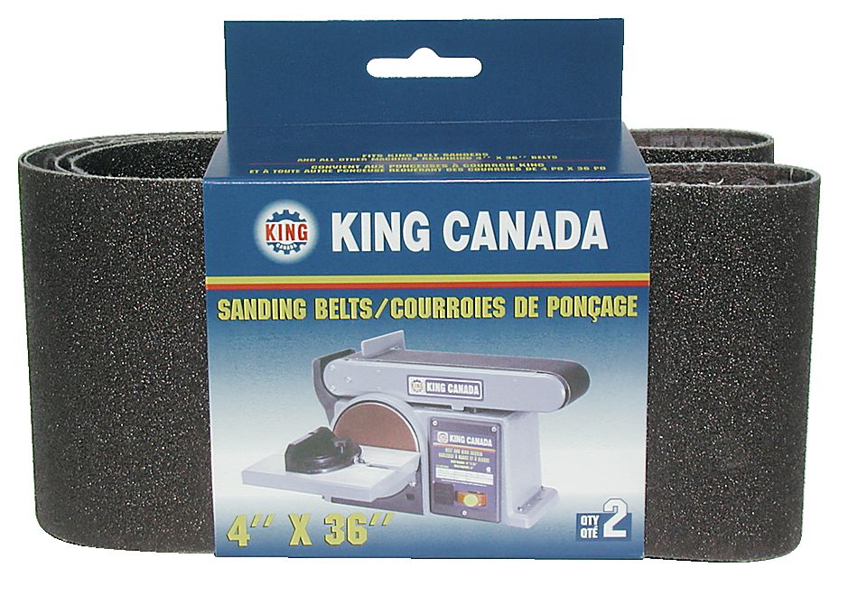 4" X 36" WOOD SANDING BELT