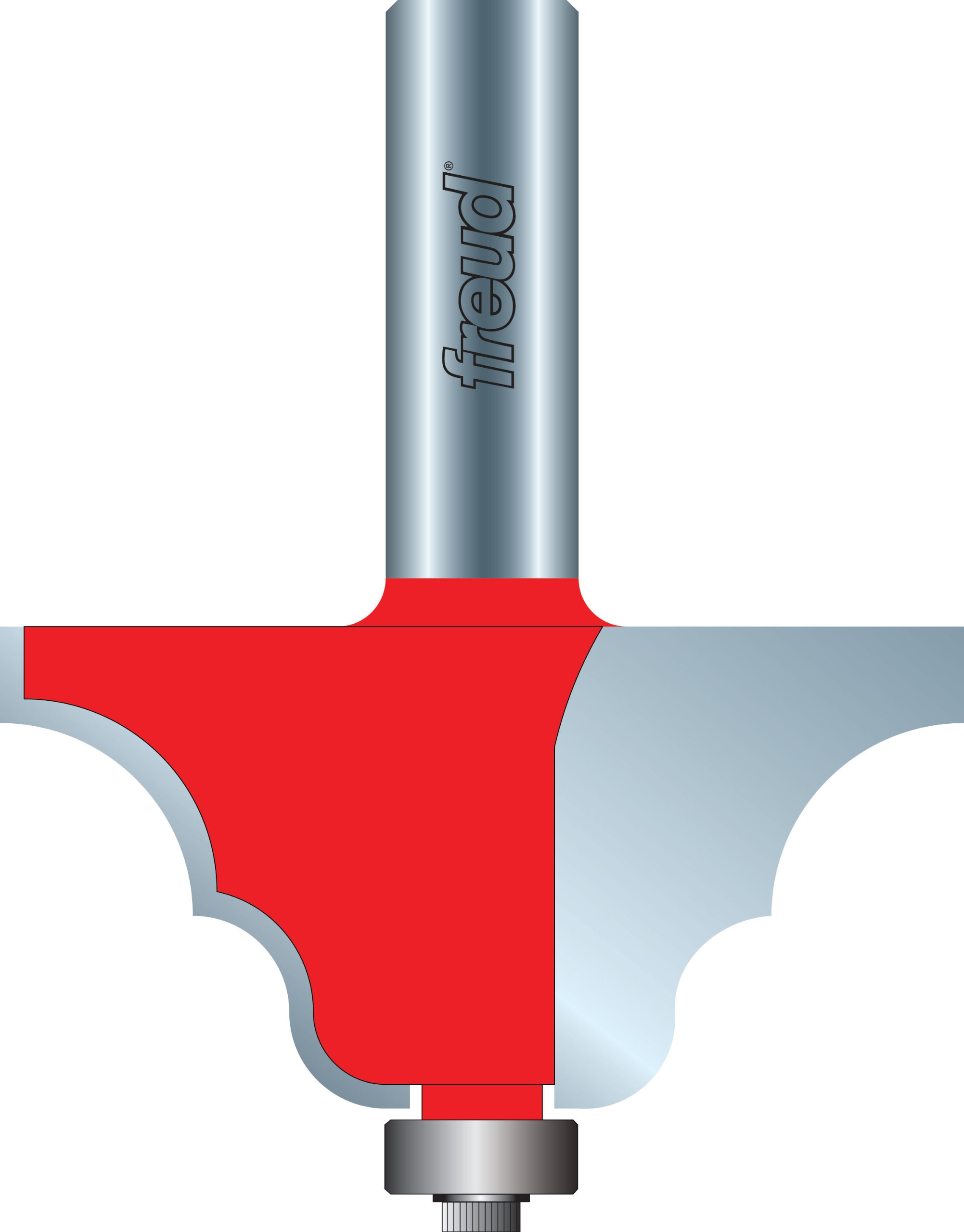 2-1/2-Inch Dia. Solid Surface Edge Profile