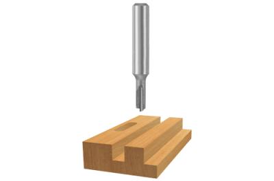 3/16 In. x 7/16 In. Carbide Tipped 1-Flute Straight Bit
