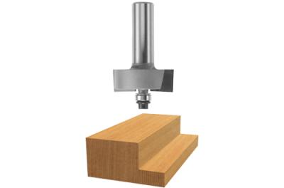3/8 In. x 1/2 In. Carbide Tipped Rabbeting Bit